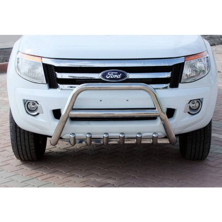 FORD RANGER T6 2012-2015 CHROME FRONT NUDGE/A BAR